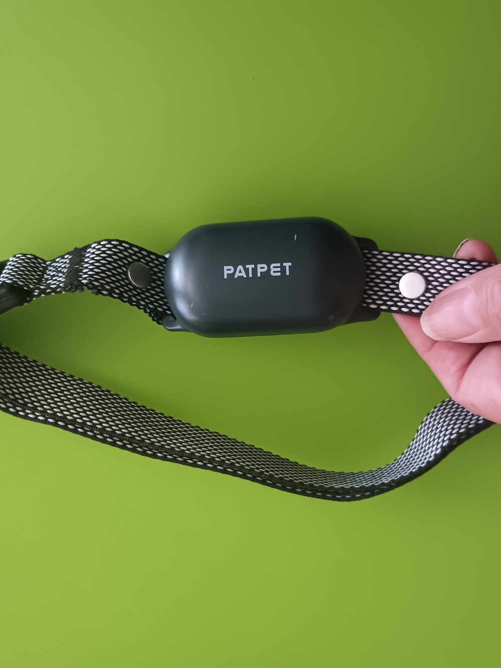Black Rechargeable Pet Training Collar Receiver
